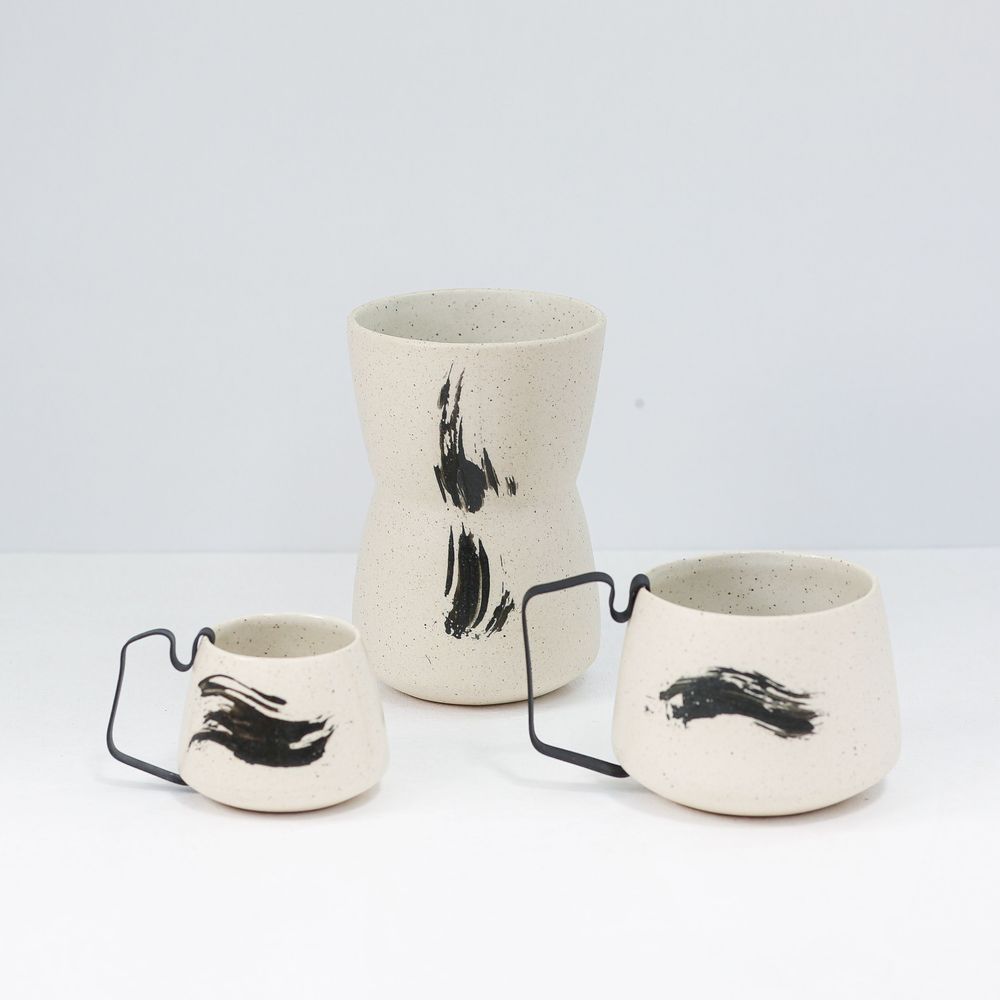 Mugs - Handmade high temperature stoneware cups and coffee/tea cups - HIC CERAMICS