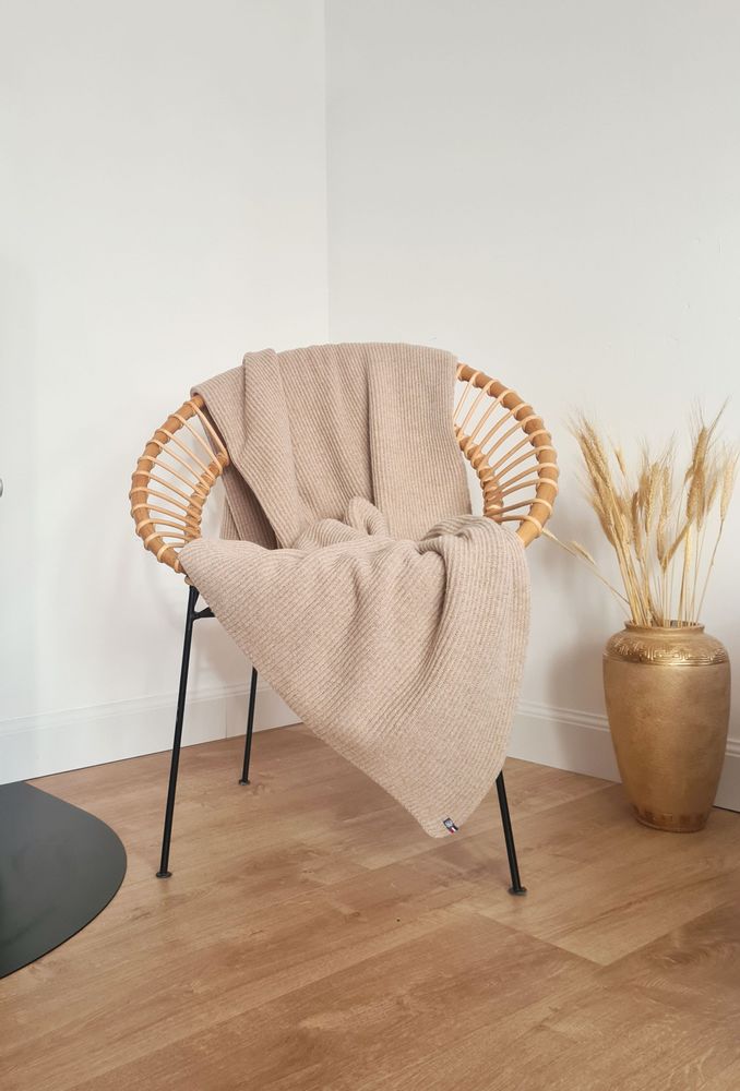 Throw blankets - Plaid PARIS - 100% recycled - MAISON BONNEFOY