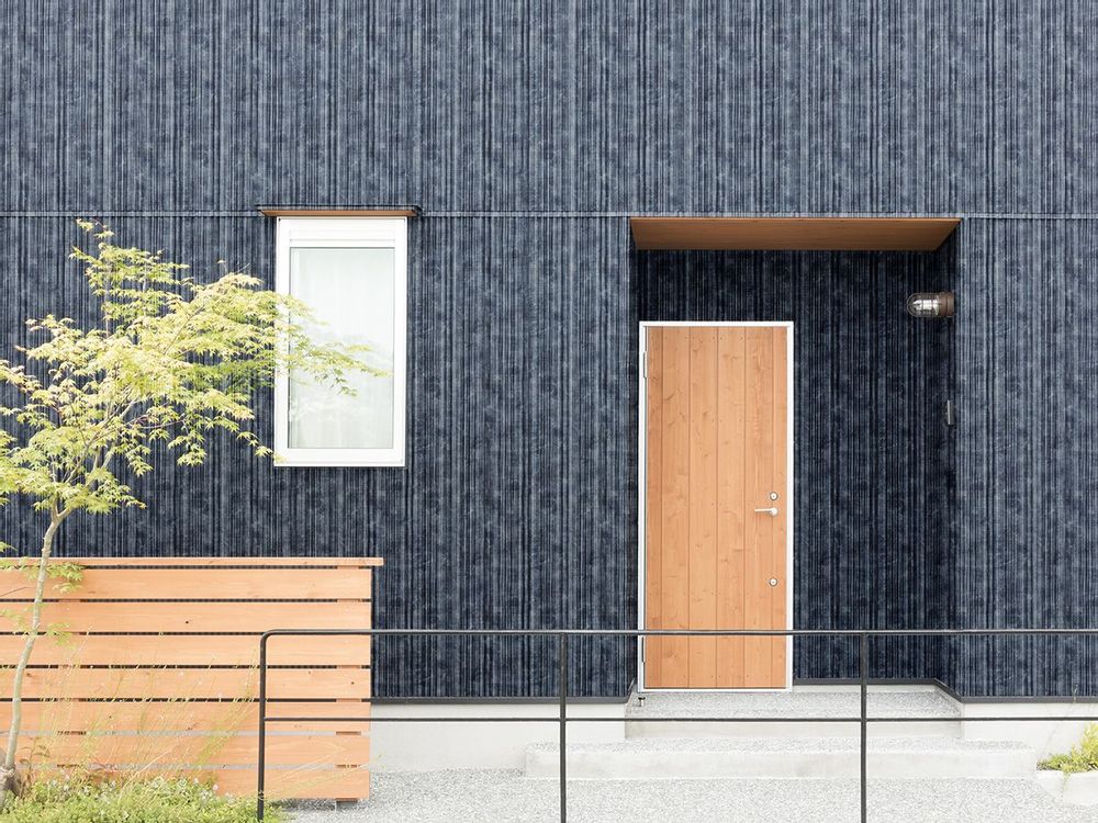 Wallpaper - Watercolor stripes Outdoor Wallpaper - ACTE-DECO