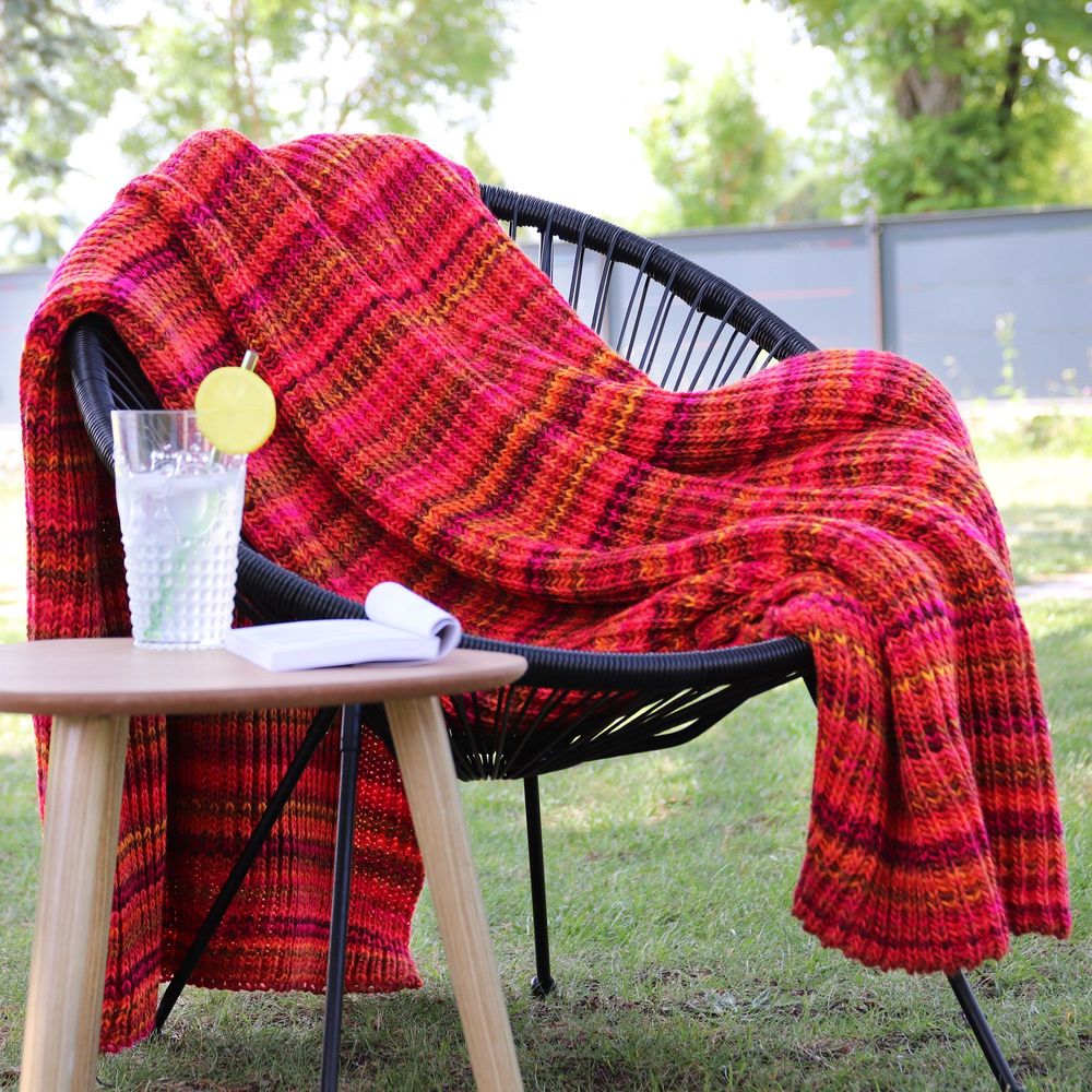 Throw blankets - BAYONNE Plaid - Wool - MAISON BONNEFOY