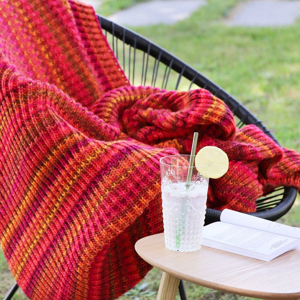 Throw blankets - BAYONNE Plaid - Wool - MAISON BONNEFOY
