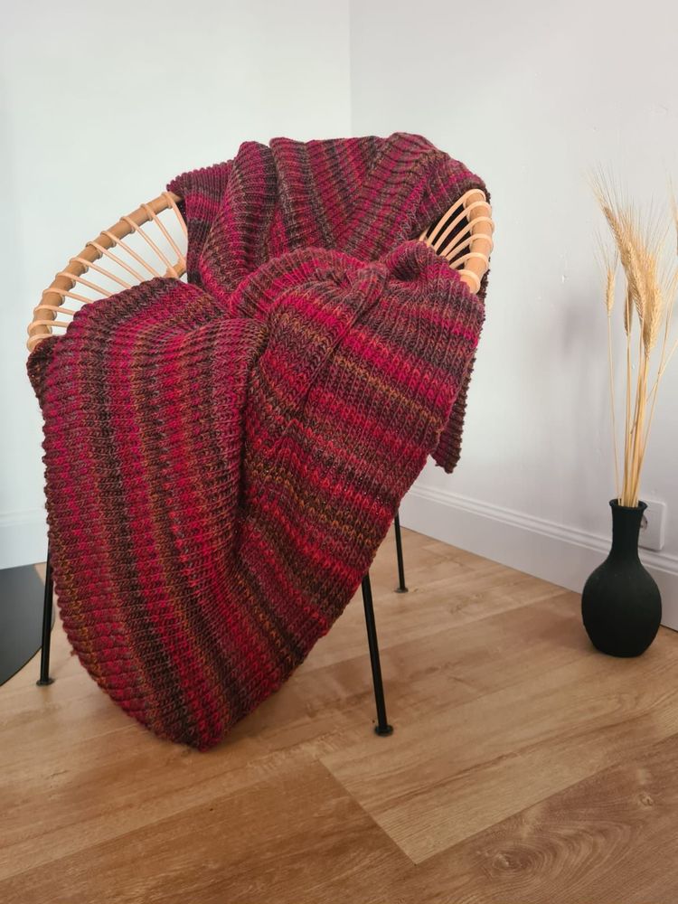 Throw blankets - BAYONNE Plaid - Wool - MAISON BONNEFOY