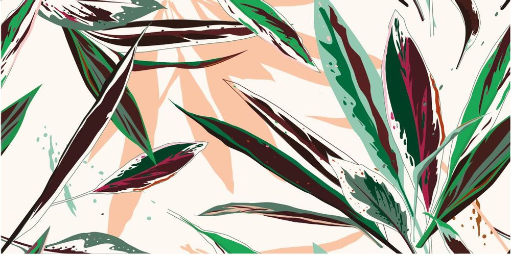 Papiers peints - Papier Peint Extérieur Colorful Leaves - ACTE-DECO