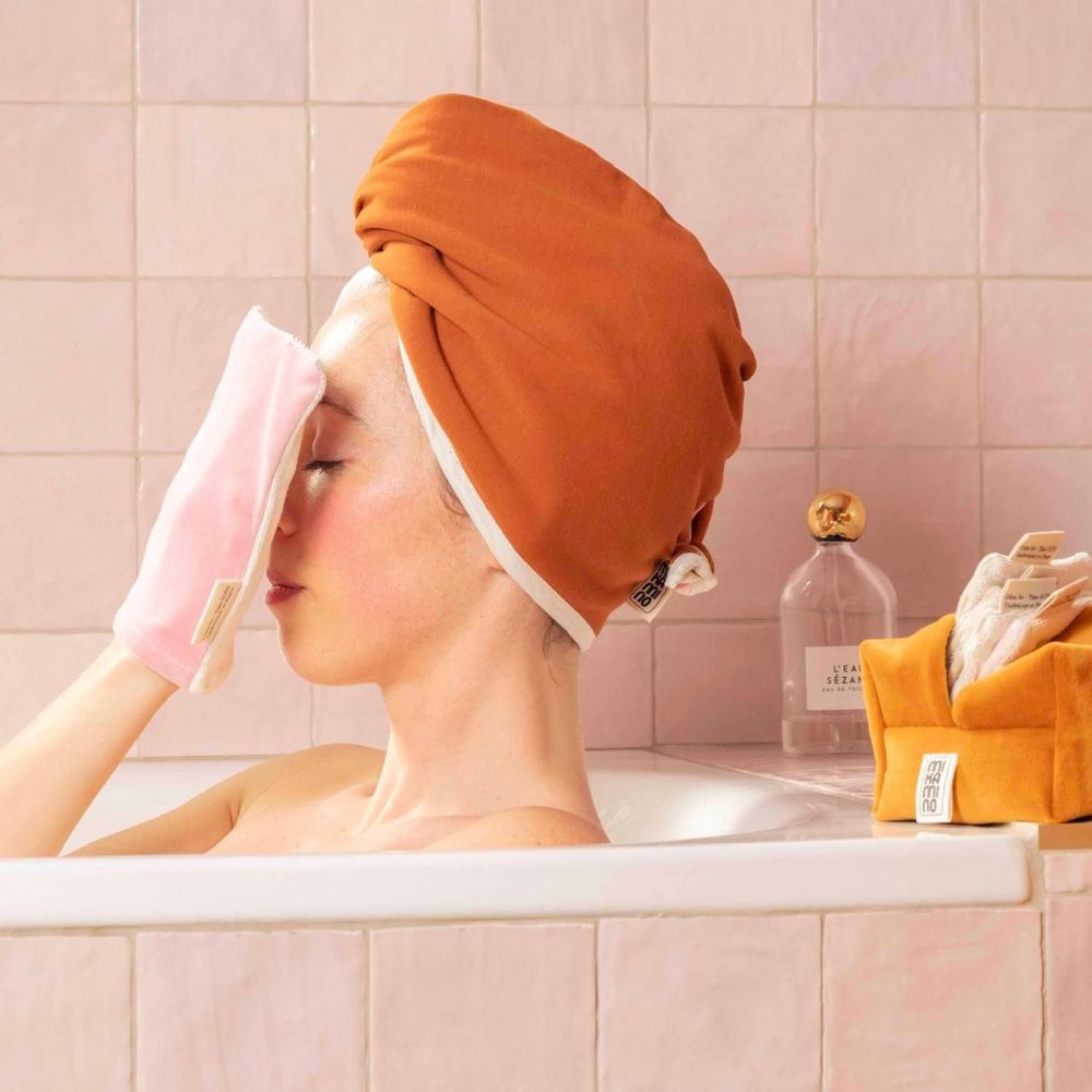 Other bath linens - Turban hair towel - MIKAMINO