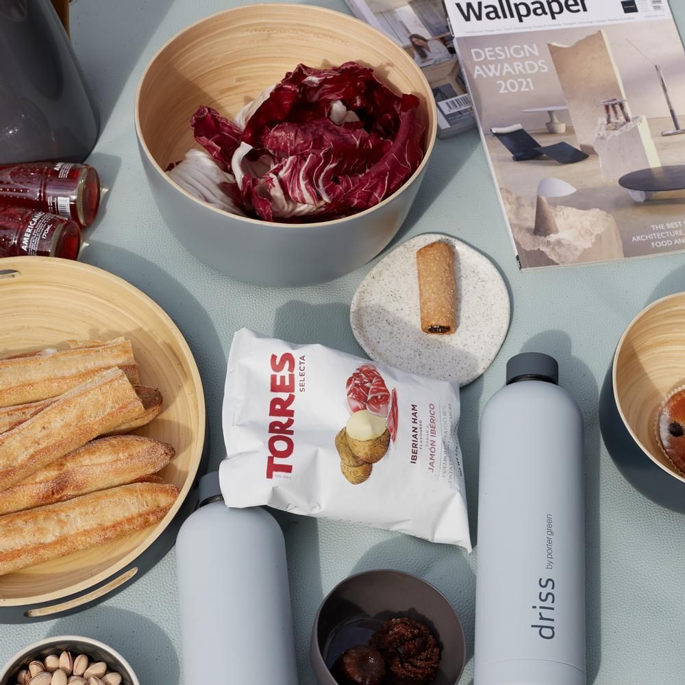 Wine accessories - Smoke + Storm | Driss | Insulated Stainless Steel Water Bottle - PORTER GREEN