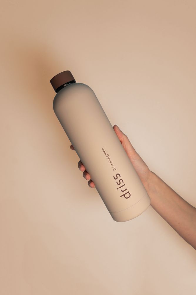 Food storage - Latte + Donkey | Driss | Insulated Stainless Steel Water Bottle - PORTER GREEN