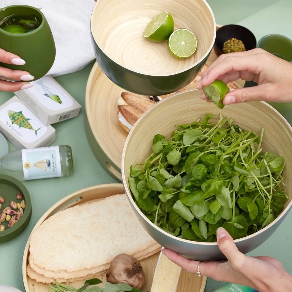 Crockery - Sage + Olive | Fegg | Silicone Unbreakable Glasses - PORTER GREEN