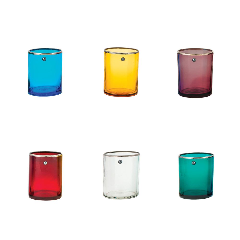 Glass - Set of 6 Jai Shot Glasses - GIBERTO VENEZIA
