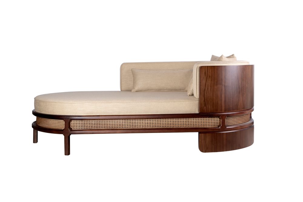 Lounge chairs - Brooks Chaise Longue - WOOD TAILORS CLUB