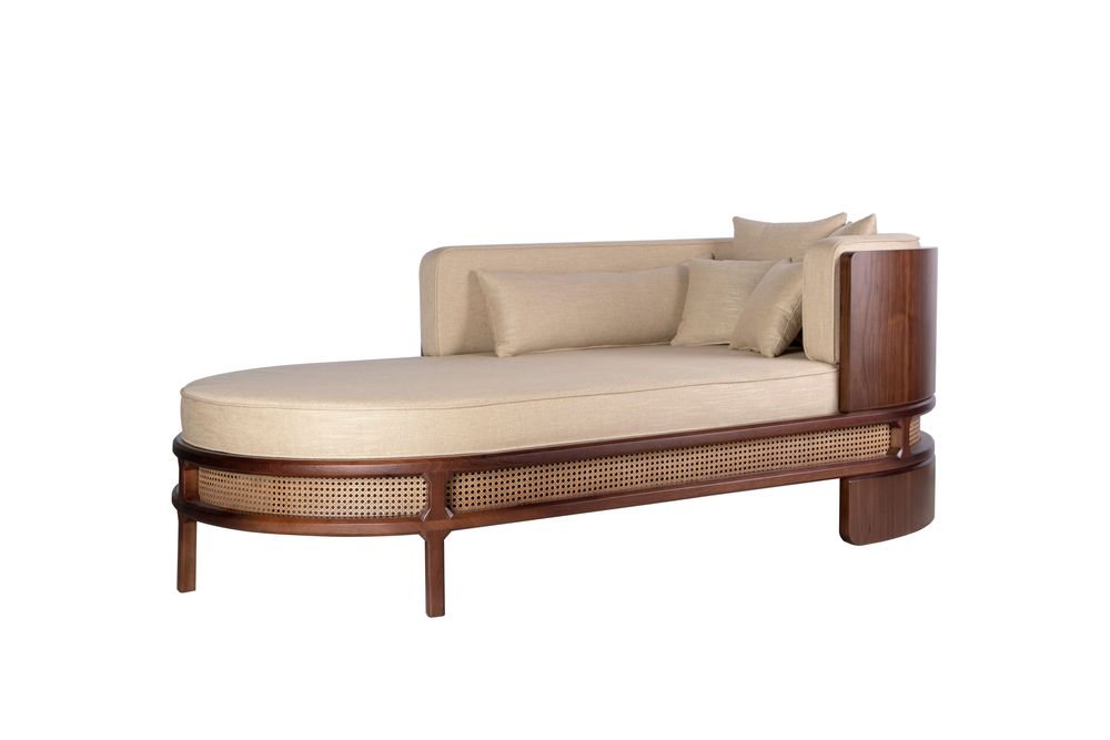 Lounge chairs - Brooks Chaise Longue - WOOD TAILORS CLUB