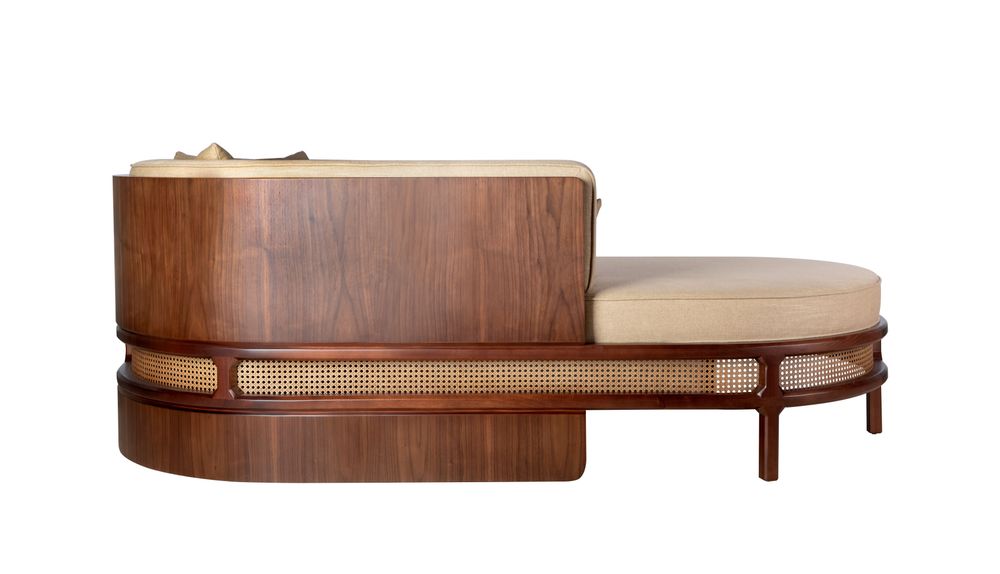 Lounge chairs - Brooks Chaise Longue - WOOD TAILORS CLUB