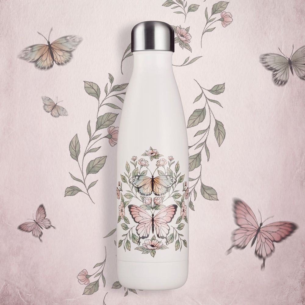 Mugs - Water Bottle Butterflies - BURDE PUBLISHING AB