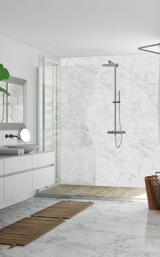 Cabines de douche - MARBRE IBIZA NATUREL - Cabine douche - TONATI