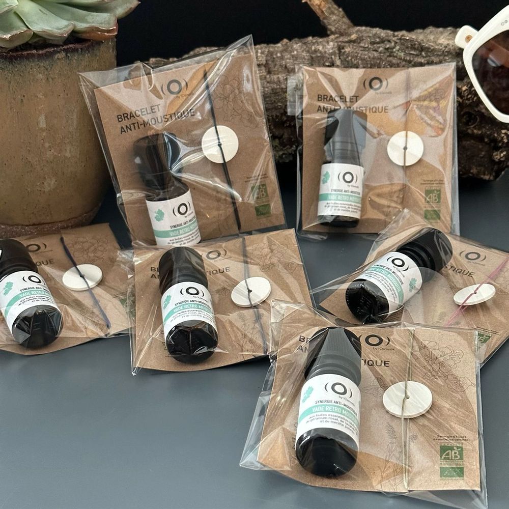 Scent diffusers - Mixed mosquito repellent kit (jewelry & perfume\" vade retro mosquito\”) organic synergy - O BY !OSMOTIK