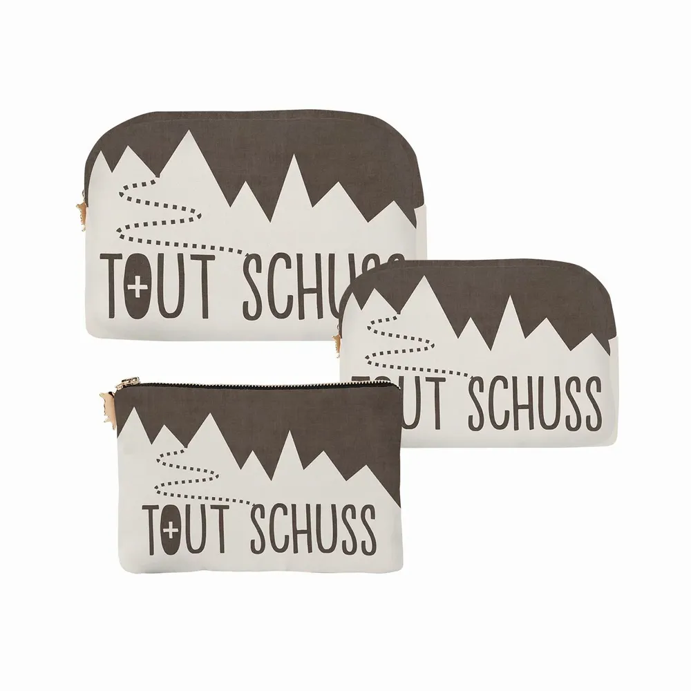 Homewear - Velvet pouches - Montagne collection - PODEVACHE