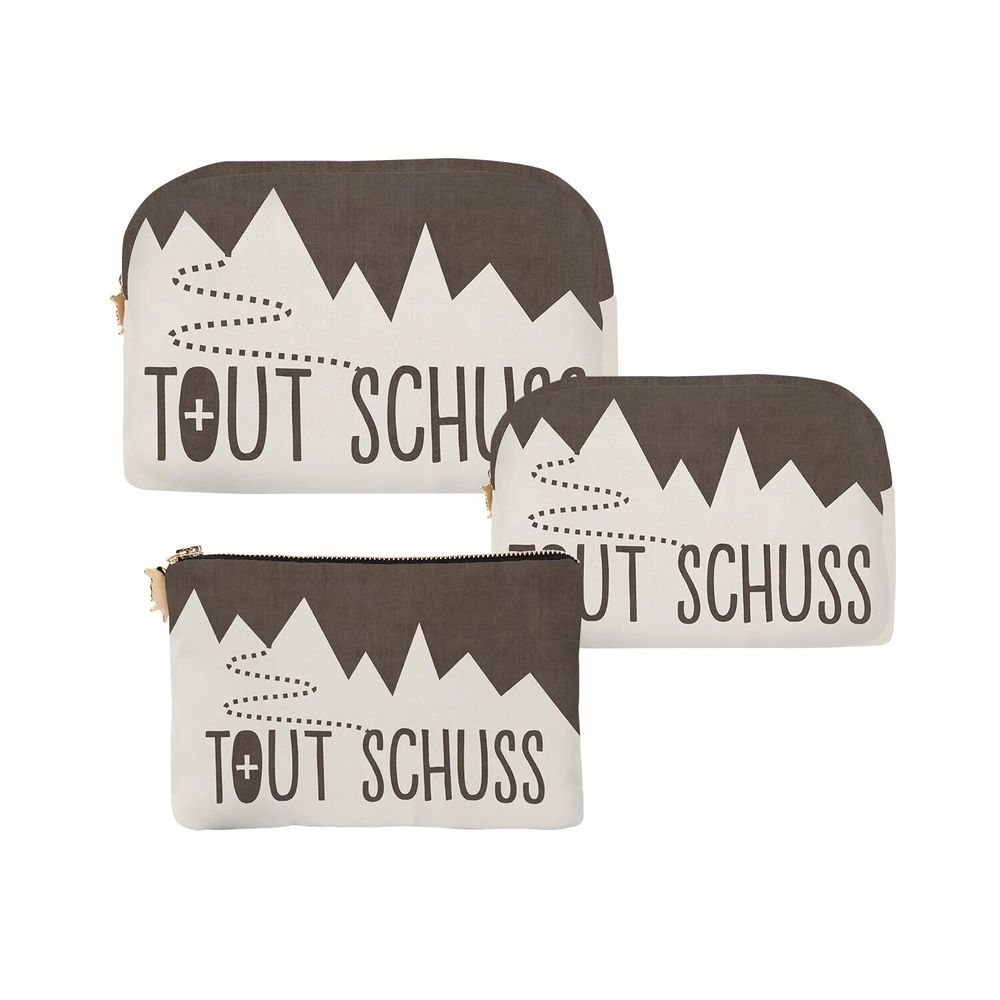 Homewear - Velvet pouches - Montagne collection - PODEVACHE