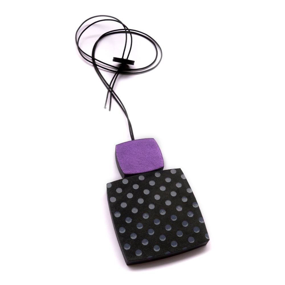 Cadeaux - Bijoux de cuir - Collier BAROK - SOPHIE • TERRIERE