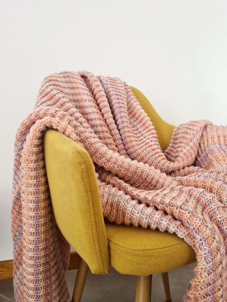 Throw blankets - BAYONNE Plaid - Wool - MAISON BONNEFOY