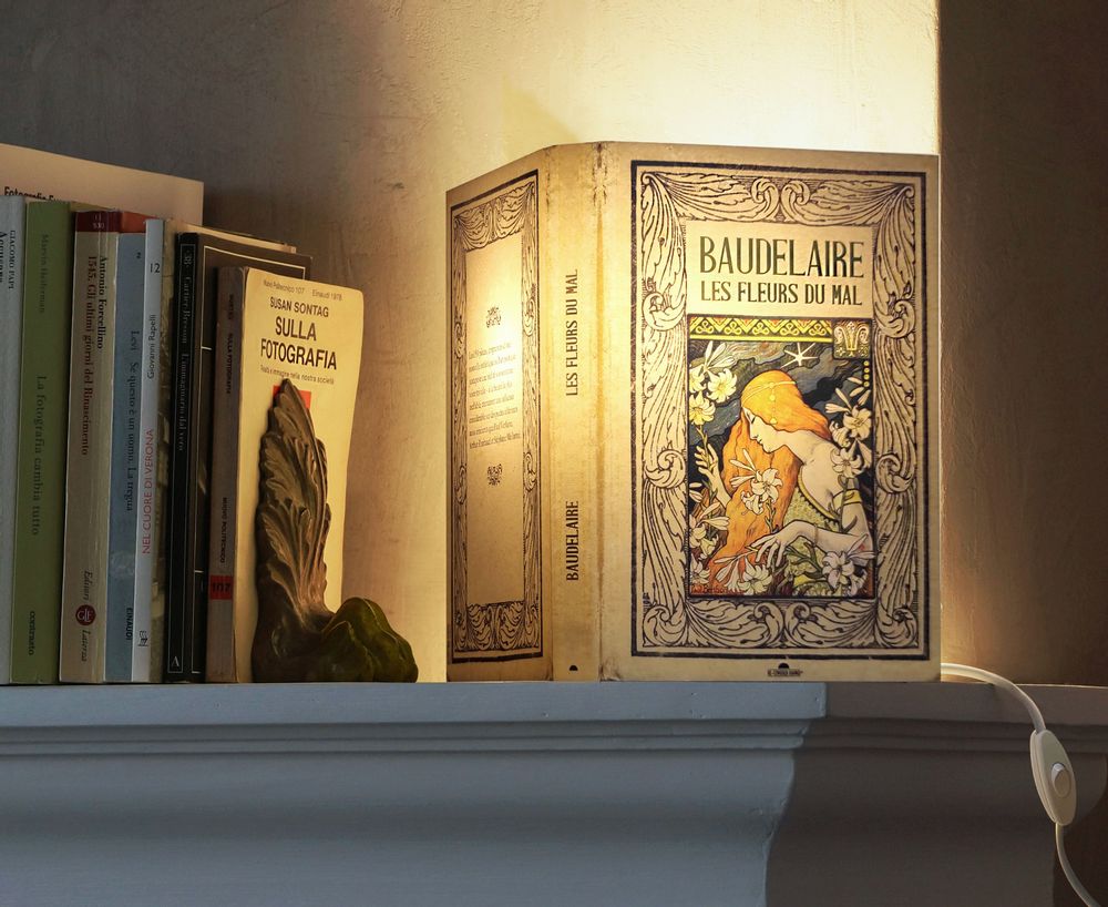 Lampes de table - Lampe-Livre Abat Book COPERTINA - ABAT BOOK - ART FRIGÒ