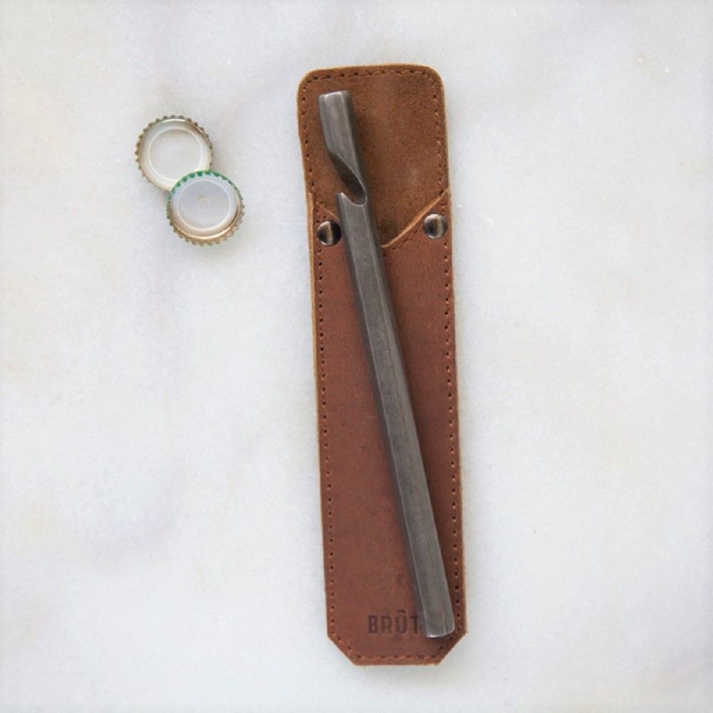 Kitchen utensils - Oyster knife with leather glove - BRÛT HOMEWARE