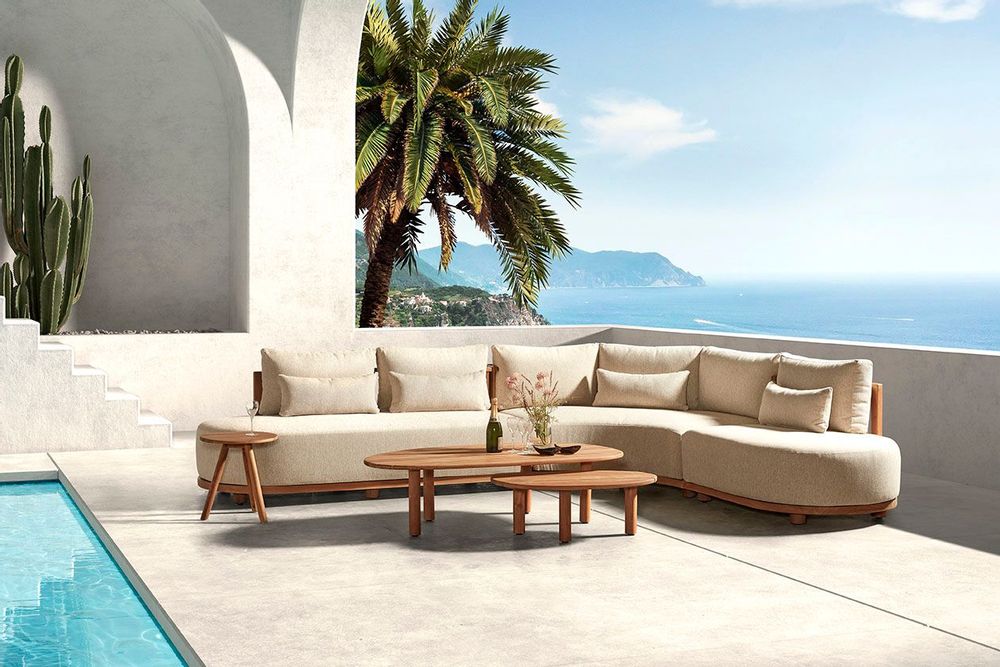 Canapés de jardin - pisang - CASTLE LINE