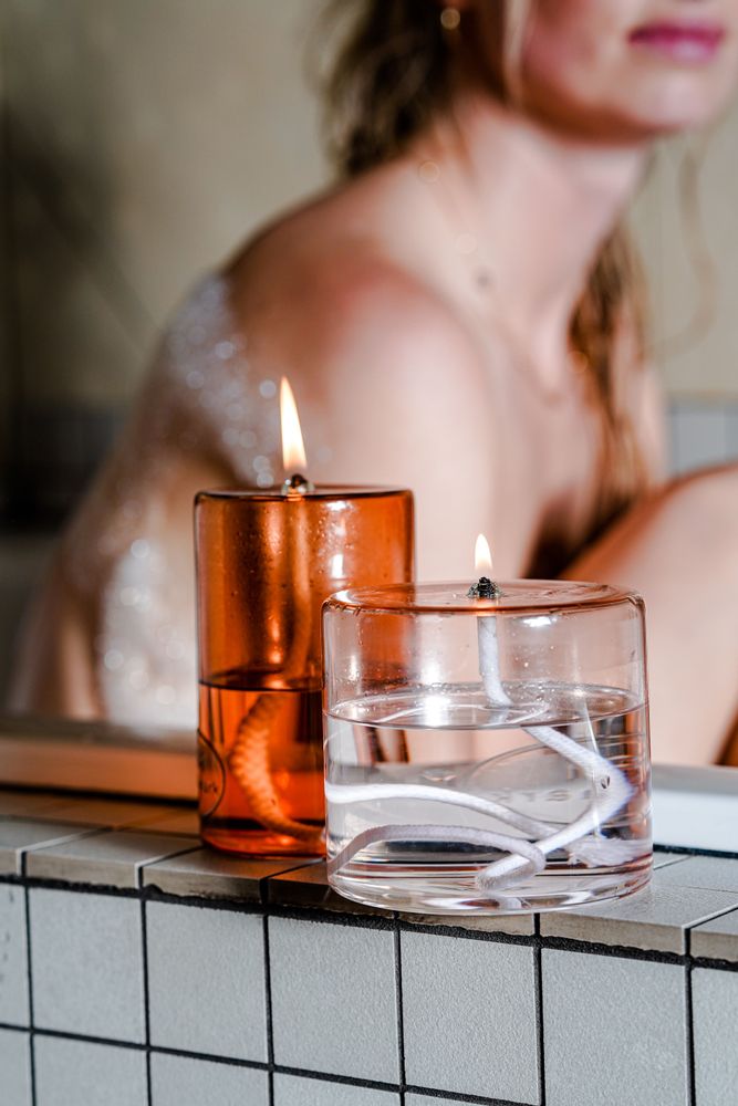 Design objects - Oillamp pink - Wellmark - WELLMARK
