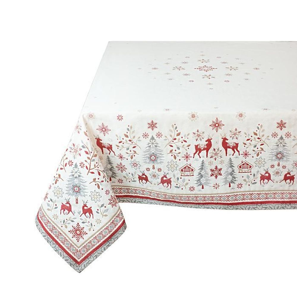 Table linen - Jacquard tablecloth - Valley - TISSUS TOSELLI