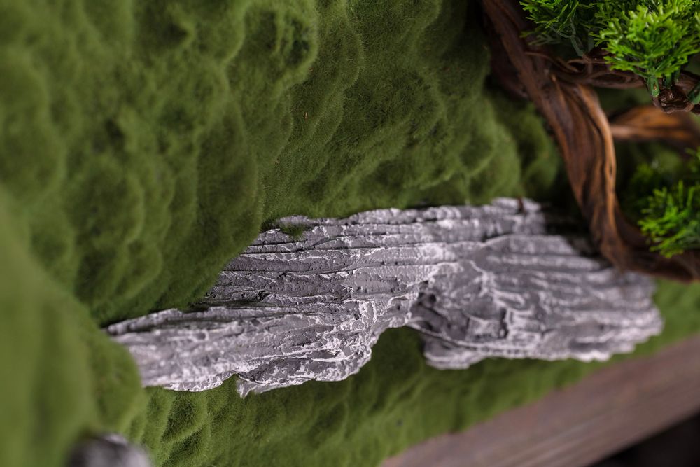 Other wall decoration - Thuja Large Table - 4 - Handmade Artificial Bonsai - OMNIA CONCEPT