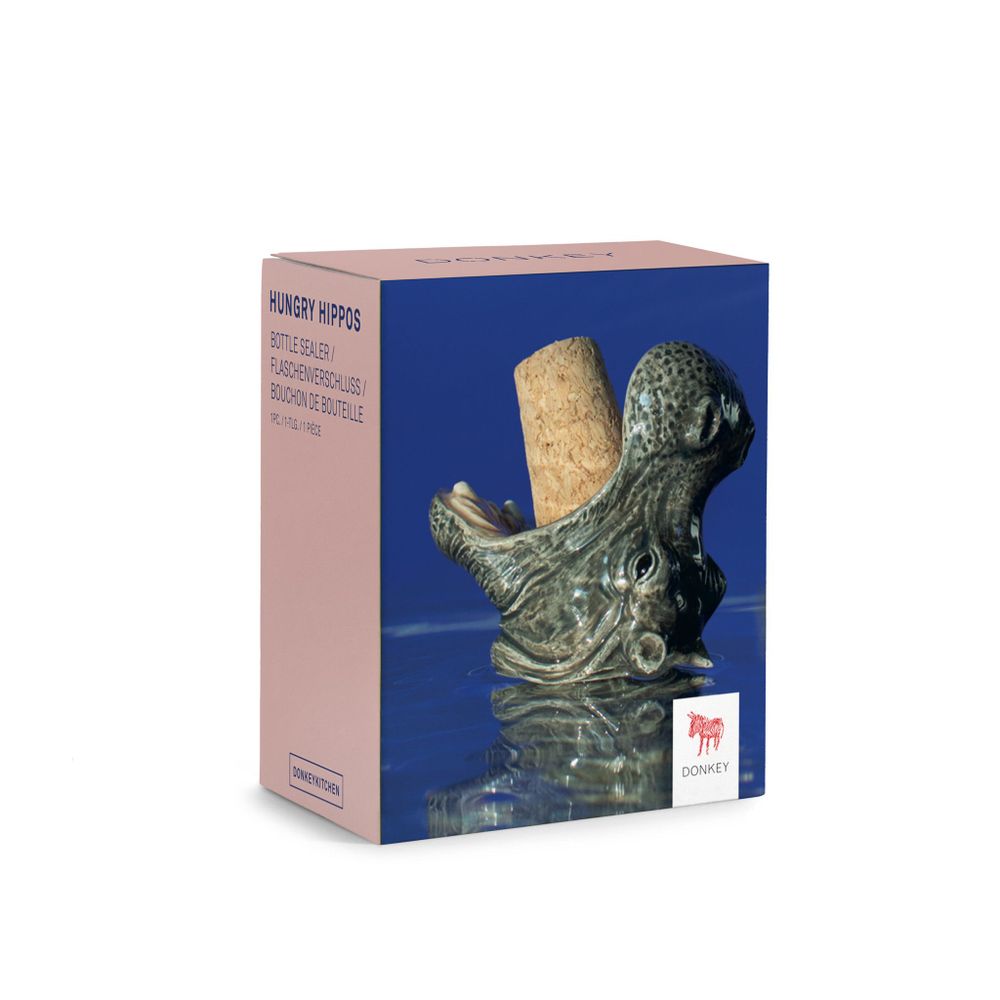 Accessoires pour le vin - Bouchon de Bouteille / Hungry Hippos - DONKEY PRODUCTS