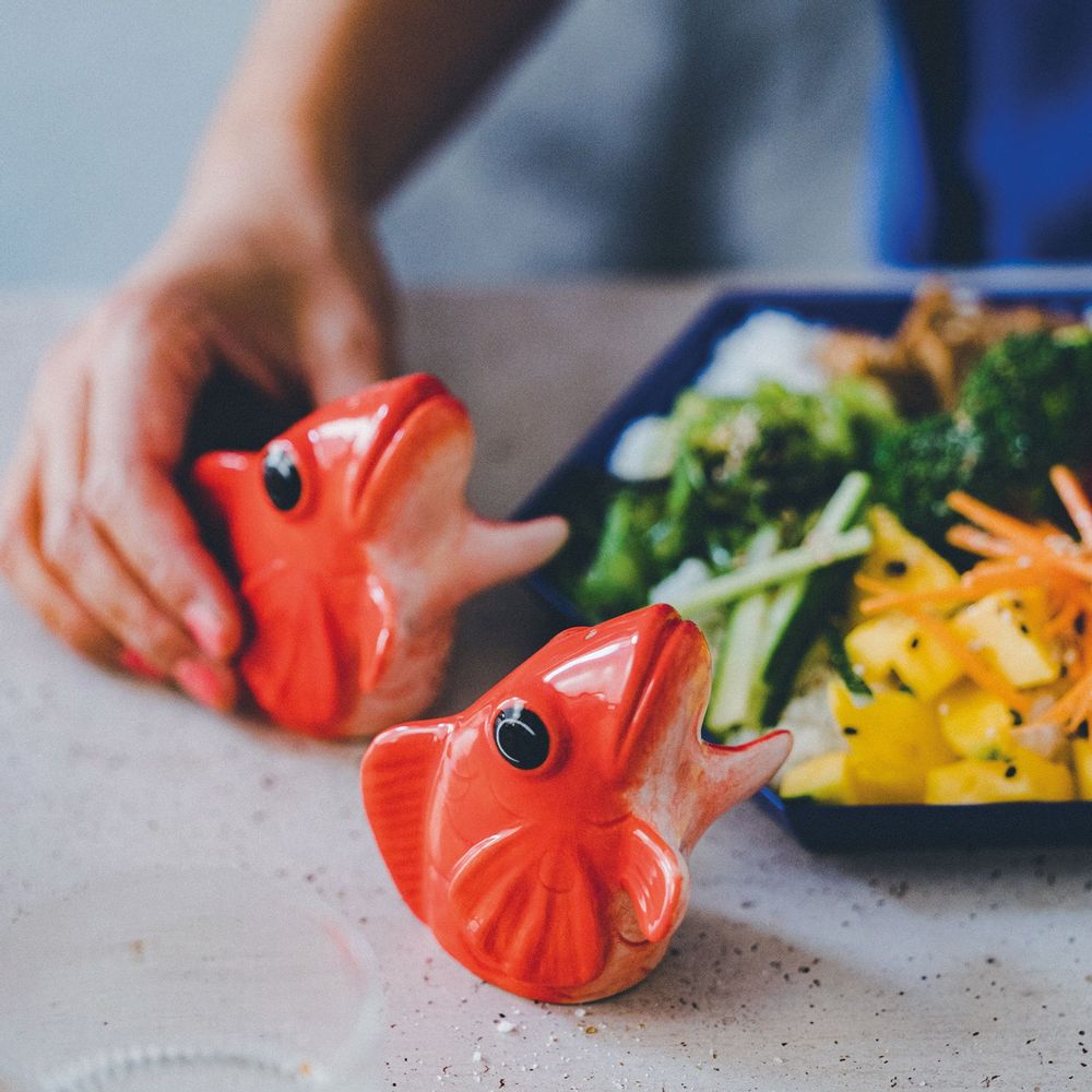 Objets de décoration - Salière et Poivrière / Fishes for Dishes - DONKEY PRODUCTS