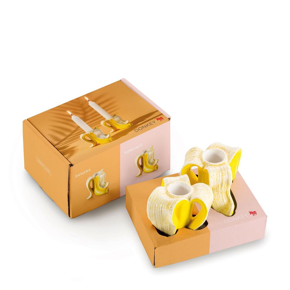 Design objects - Candle Holder / Banana Romance - DONKEY PRODUCTS