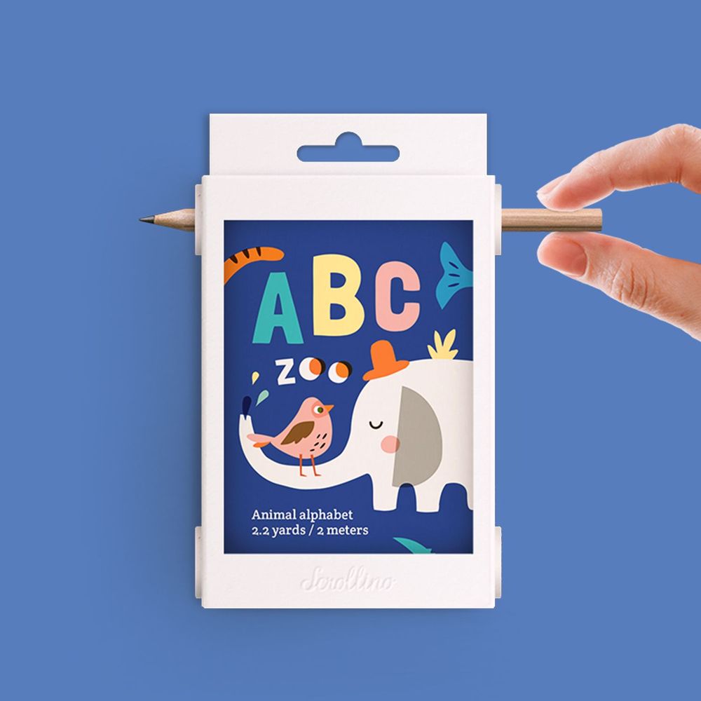Cadeaux - Scrollino ABC ZOO - SCROLLINO