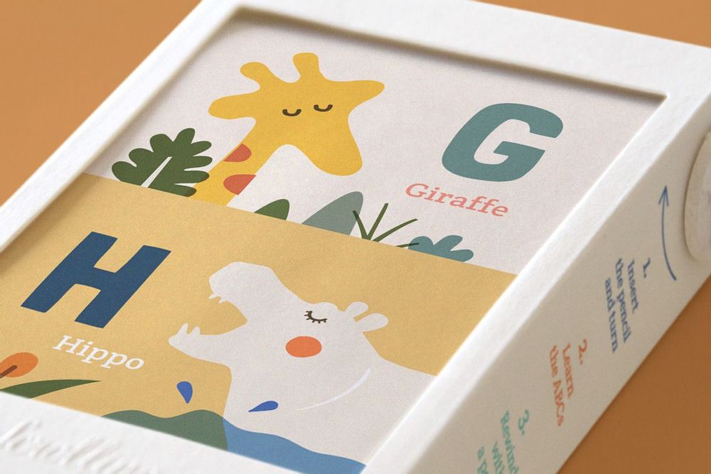 Cadeaux - Scrollino ABC ZOO - SCROLLINO