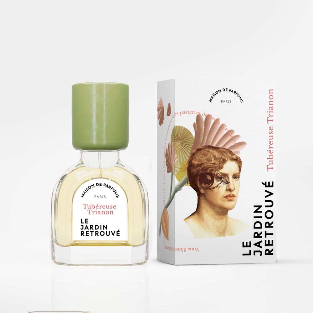 Fragrance for women & men - Tuberose Trianon Eau de Parfum 15ml - LE JARDIN RETROUVÉ