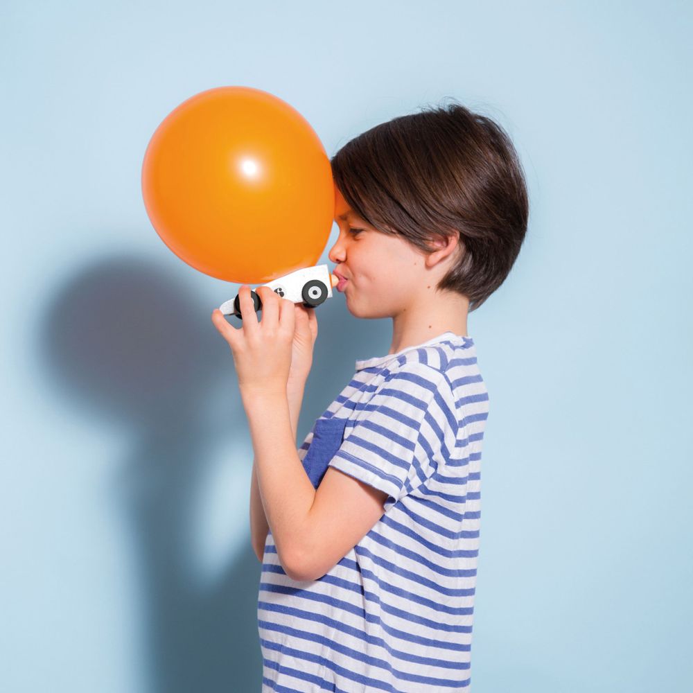 Jouets enfants - Balloon Racer / Silverstar, Orangestar, Mintstar & Blackstar - DONKEY PRODUCTS