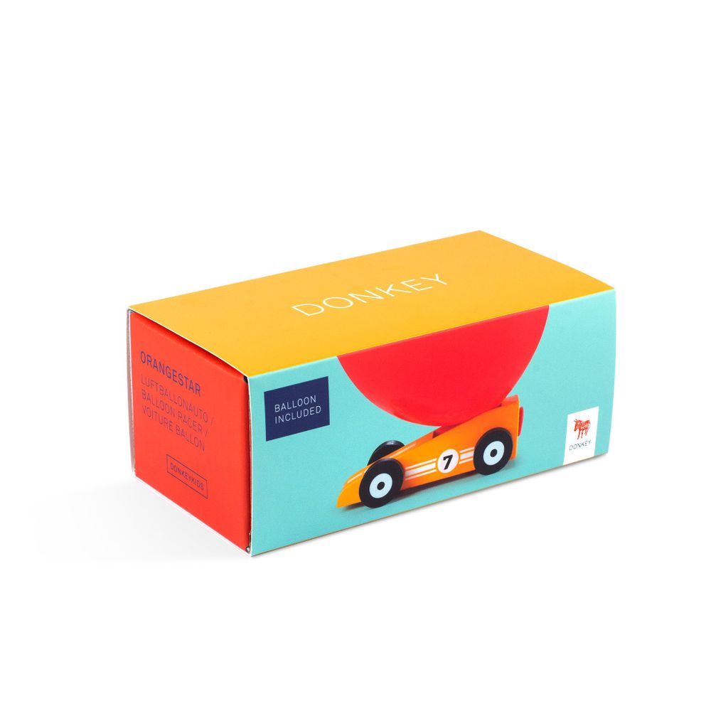 Jouets enfants - Balloon Racer / Silverstar, Orangestar, Mintstar & Blackstar - DONKEY PRODUCTS