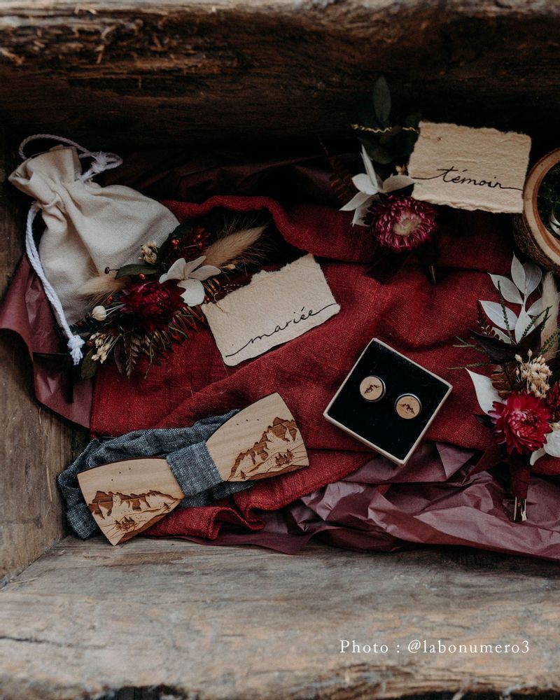 Prêt-à-porter - Noeud papillon MONTAGNE - ATELIER BEWÖÖD