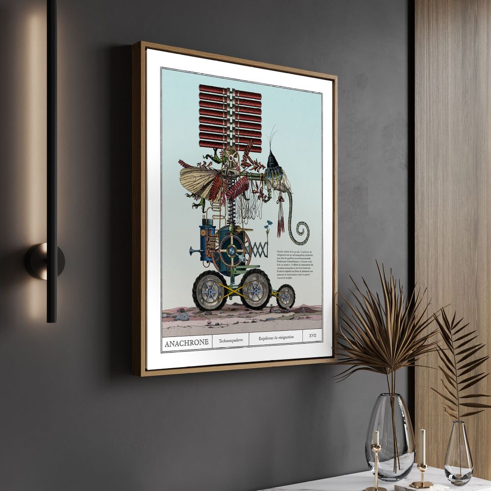 Affiches - Affiche d'art - Enjoliveur de résignation - ANACHRONES