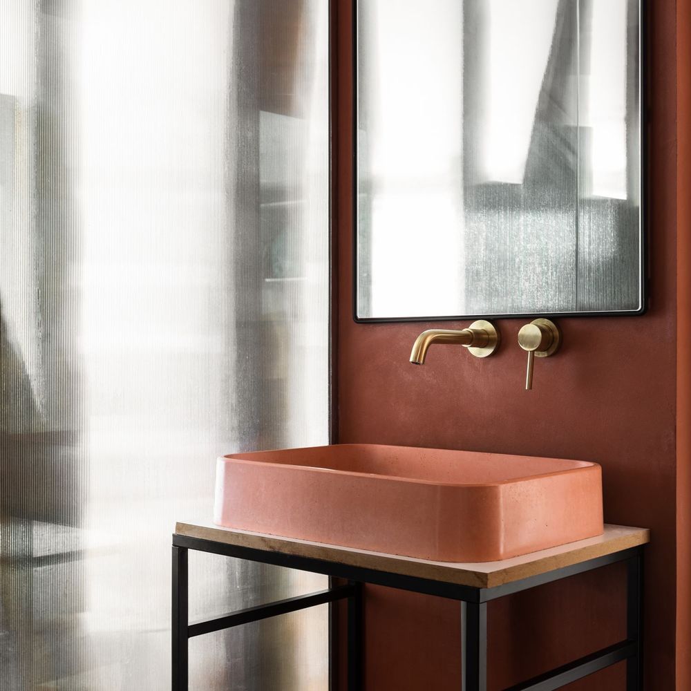 Wall panels - Waxed Concrete Coating - EBC - MERCADIER TEINTES ET MATIÈRES