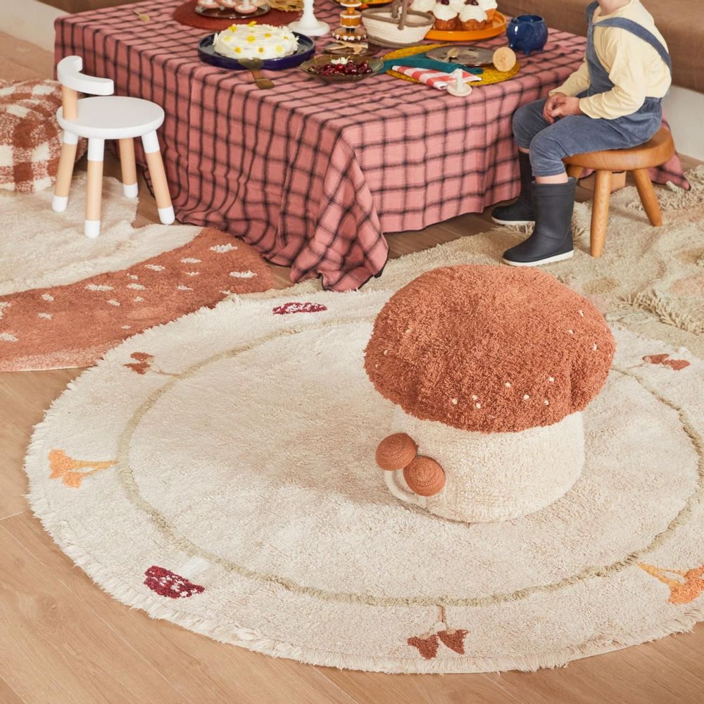 Tapis contemporains - Tapis lavable Chanterelle - LORENA CANALS