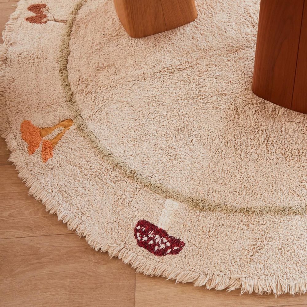 Tapis contemporains - Tapis lavable Chanterelle - LORENA CANALS