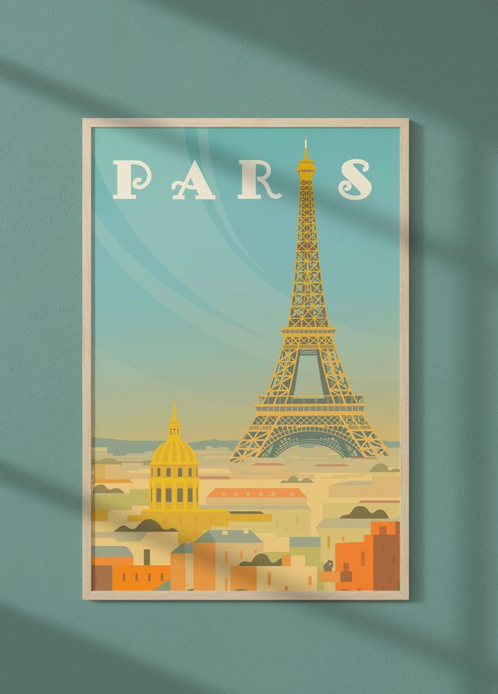 Affiches - AFFICHES ILLUSTRATIONS VILLES DE FRANCE - L'AFFICHERIE