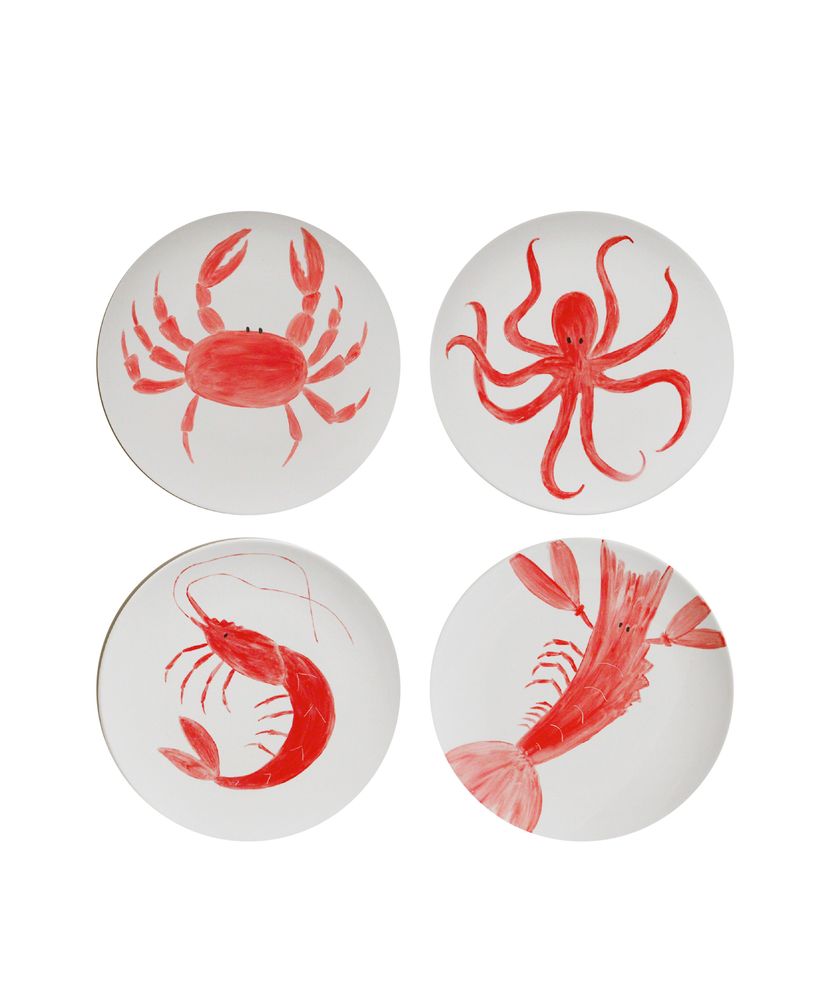 Everyday plates - MARISCO COLLECTION - SET 4u - THE PLATERA