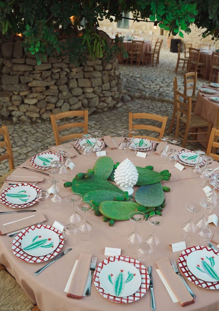 Assiettes au quotidien - CACTUS COLLECTION - SET 4u - THE PLATERA
