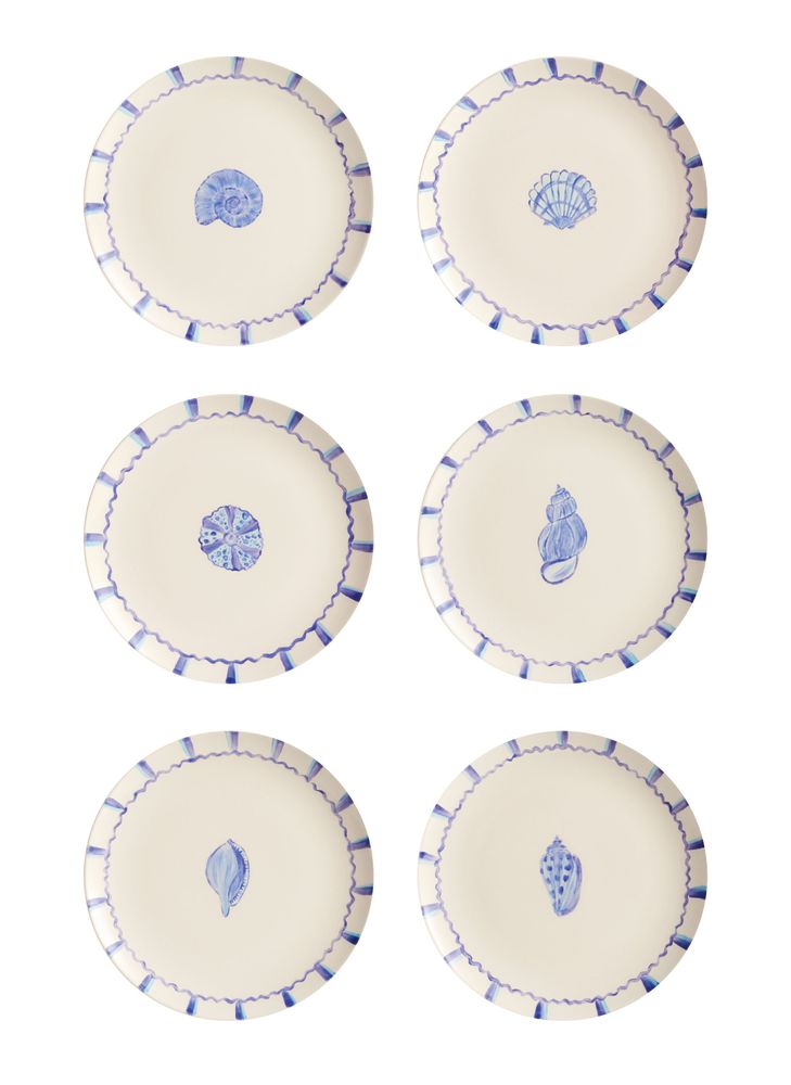 Everyday plates - VONGOLE COLLECTION - SET 6u - THE PLATERA