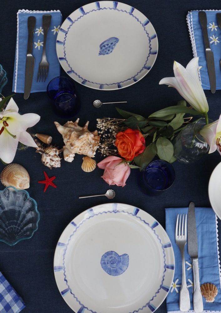 Everyday plates - VONGOLE COLLECTION - SET 6u - THE PLATERA