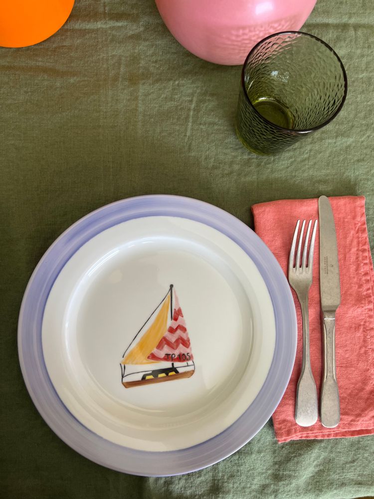 Everyday plates - SAILING COLLECTION - SET 6u - THE PLATERA