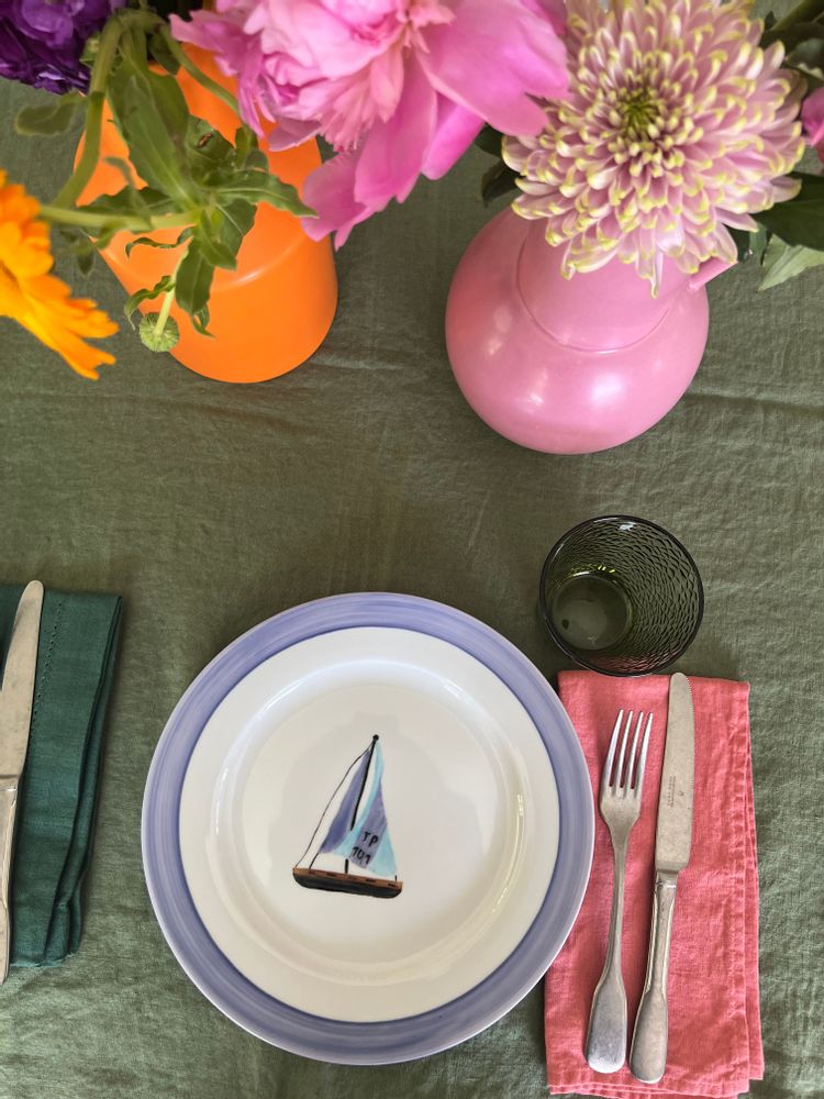 Everyday plates - SAILING COLLECTION - SET 6u - THE PLATERA
