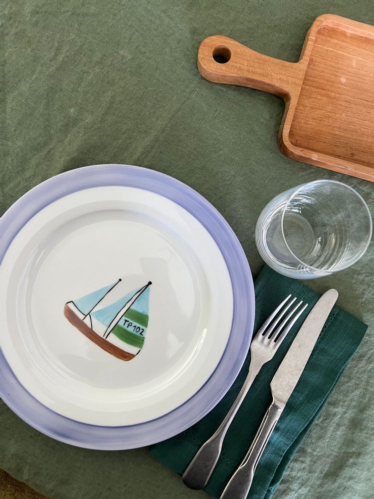 Everyday plates - SAILING COLLECTION - SET 6u - THE PLATERA