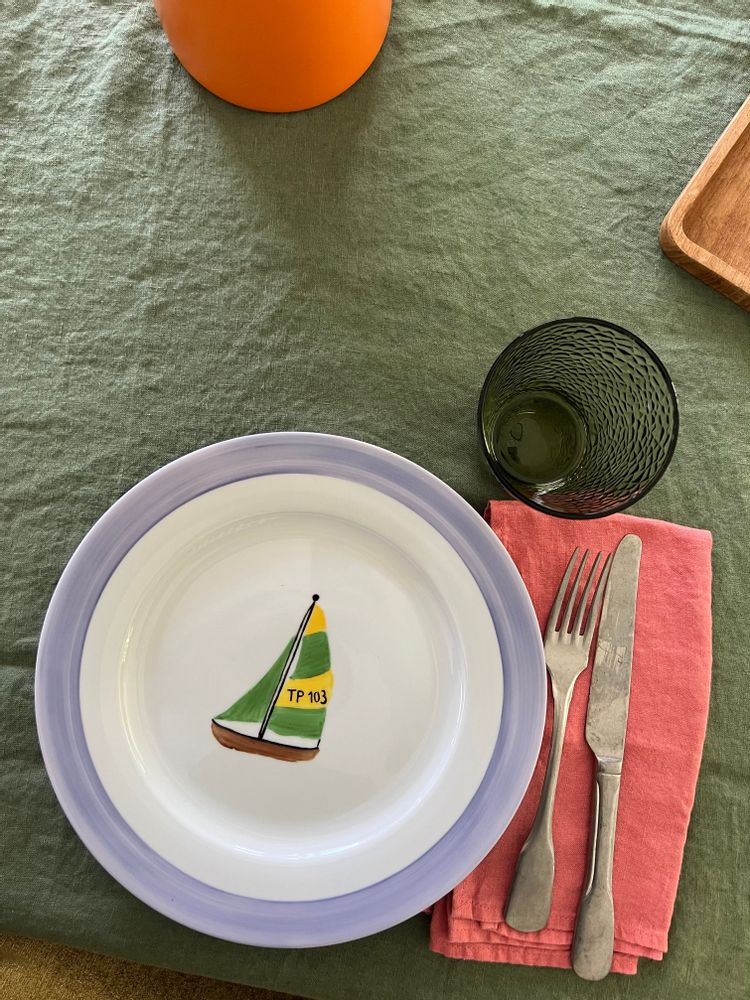Everyday plates - SAILING COLLECTION - SET 6u - THE PLATERA